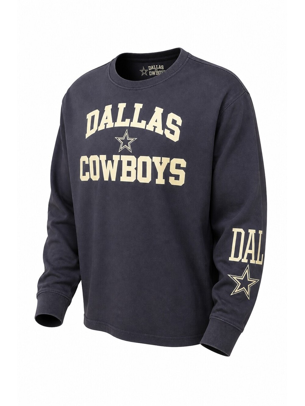 Dallas Cowboys Authentic Navy Blue Long Sleeve T-Shirt Size 2XL
